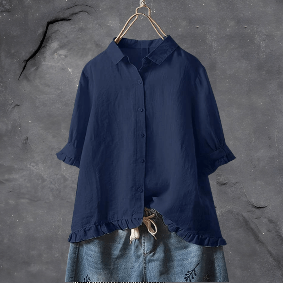 Ophelia™ | Effortless Chic Blouse - Lisa New York