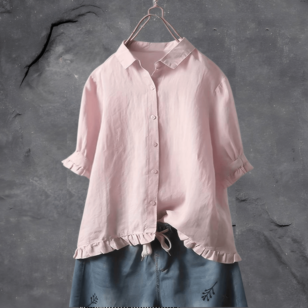 Ophelia™ | Effortless Chic Blouse - Lisa New York