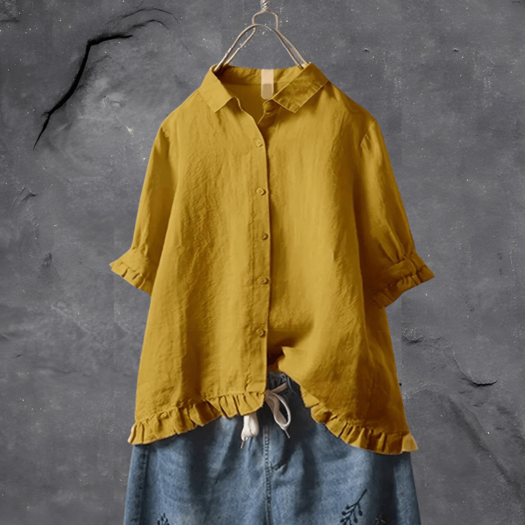 Ophelia™ | Effortless Chic Blouse - Lisa New York