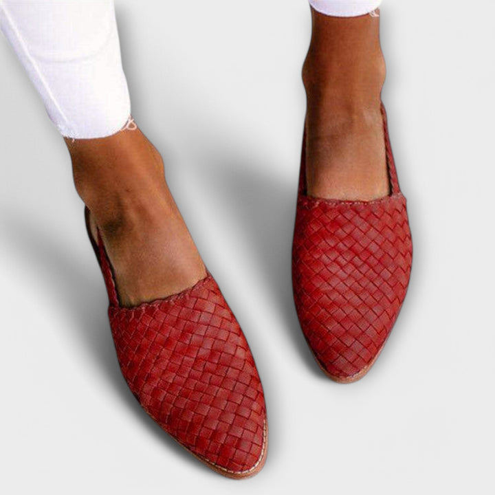 Luisa | Stylish Summer Woven Slingbacks