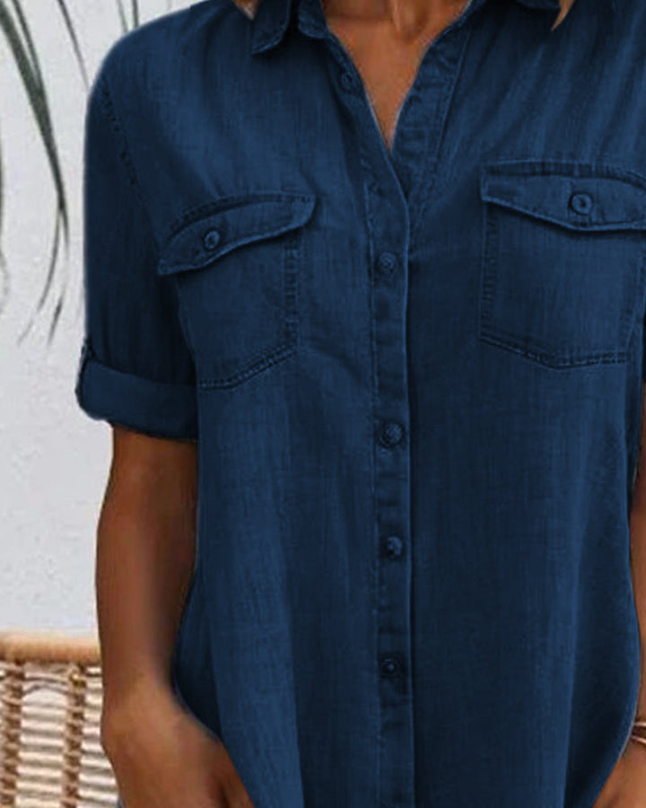 Theresa | Stylish Casual Shirt Dress