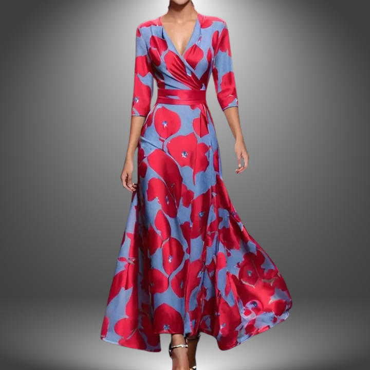 Ada | Stylish Floral Maxi Dress - Lisa New York