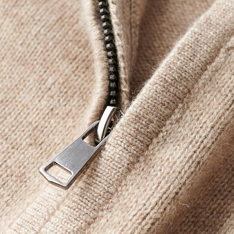 Renzino | Stylish Zip-Up Sweater - Lisa New York