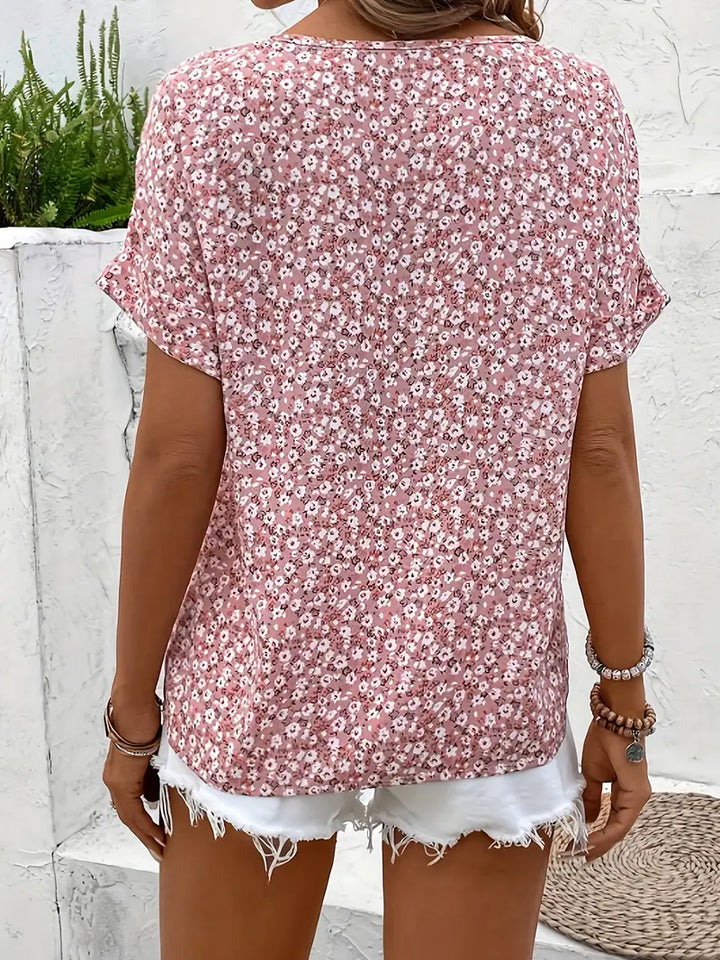 Verna™ | Chic Floral Print Blouse - Lisa New York