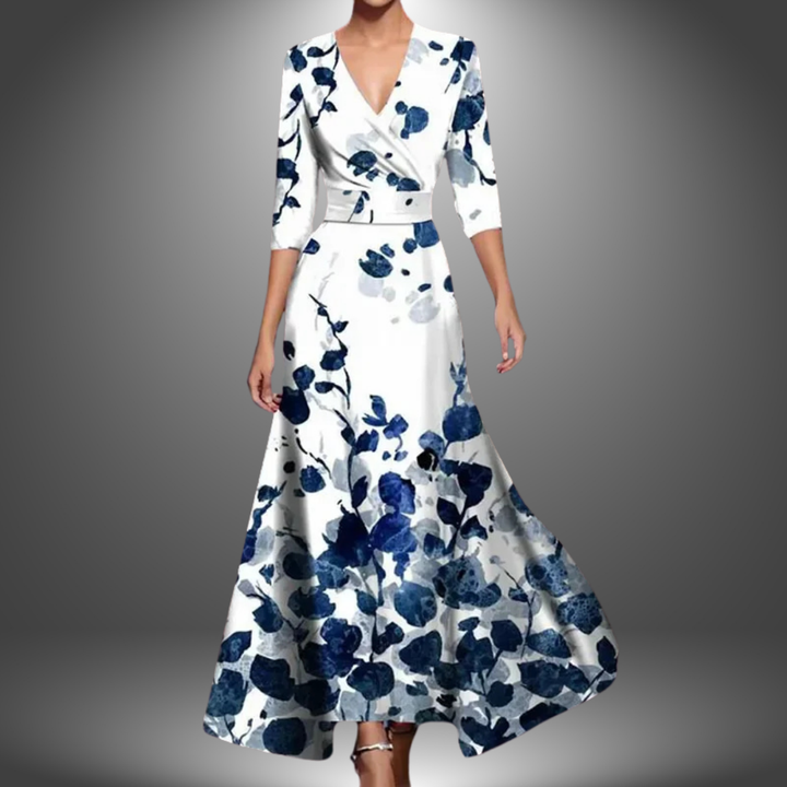Ada | Stylish Floral Maxi Dress - Lisa New York