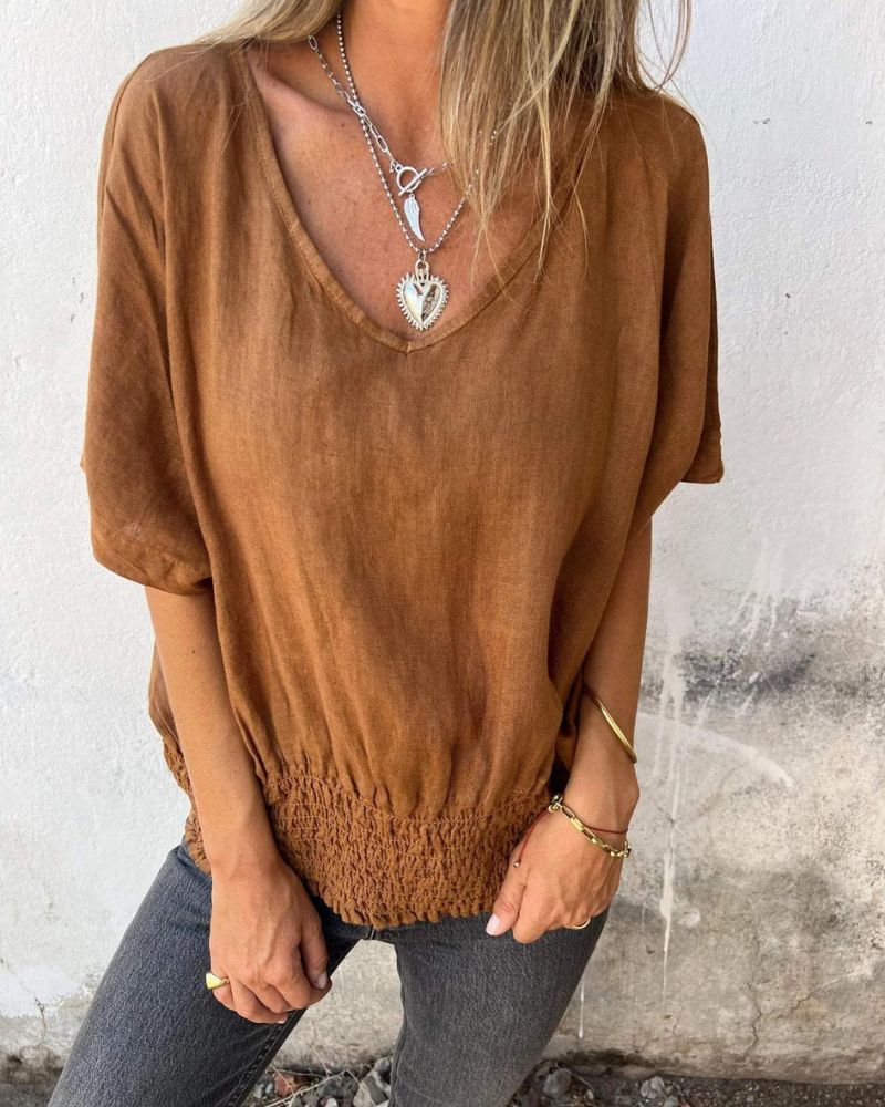 Carol™ | Relaxed Summer Top - Lisa New York