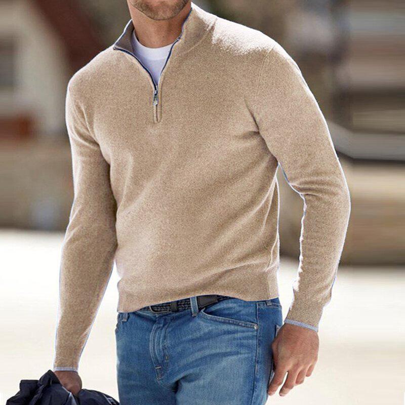 Renzino | Stylish Zip-Up Sweater - Lisa New York