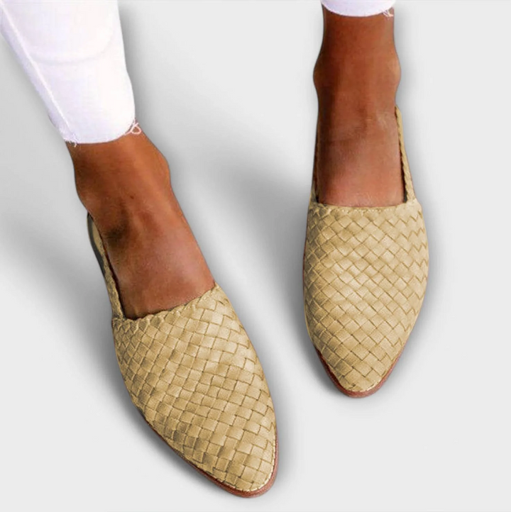 Luisa | Stylish Summer Woven Slingbacks