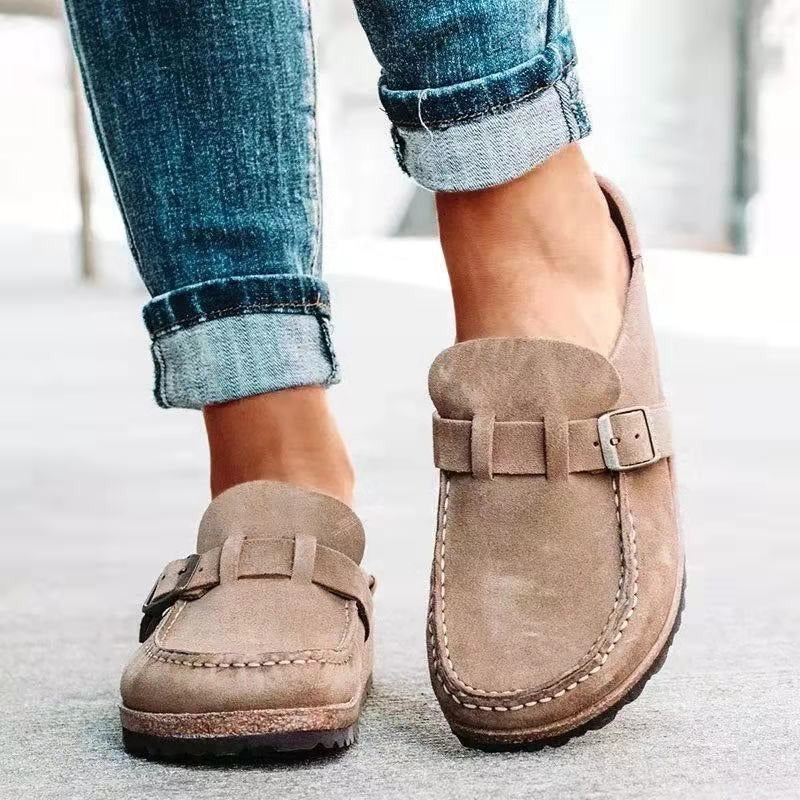 Gabrielle | Stylish Loafers with Buckle - Lisa New York