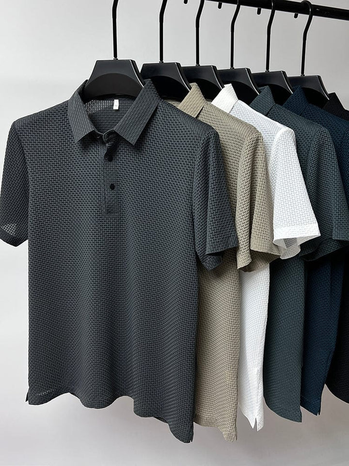 Danny | Stylish Textured Polo Shirt for Men
