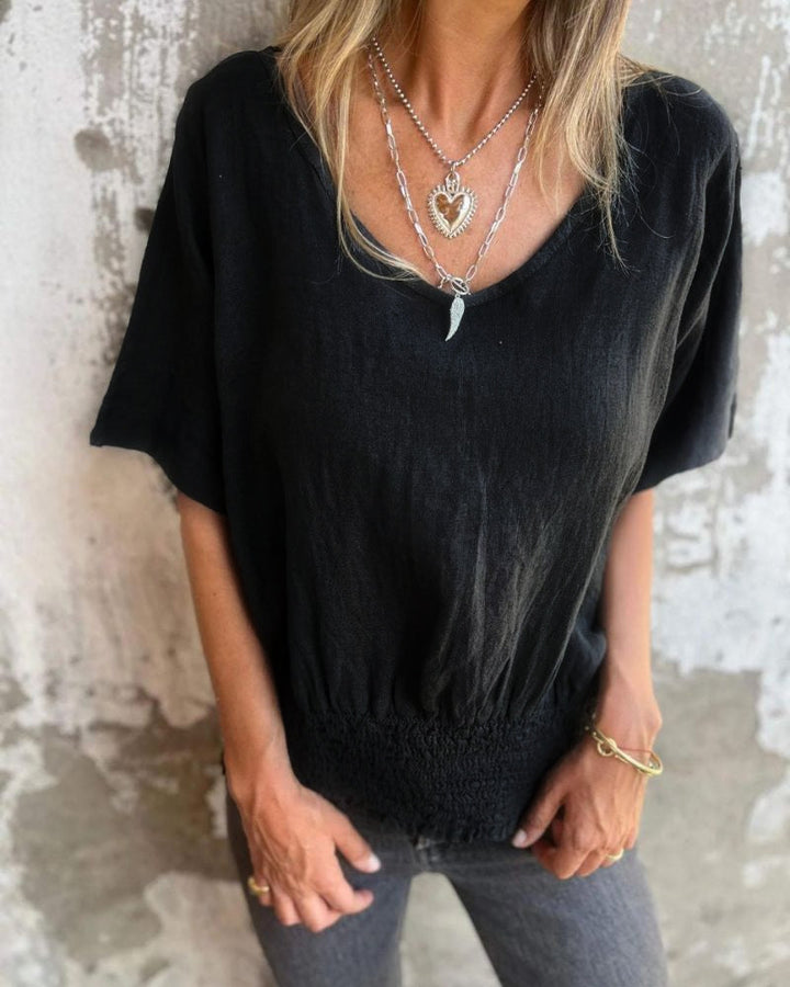 Carol™ | Relaxed Summer Top - Lisa New York