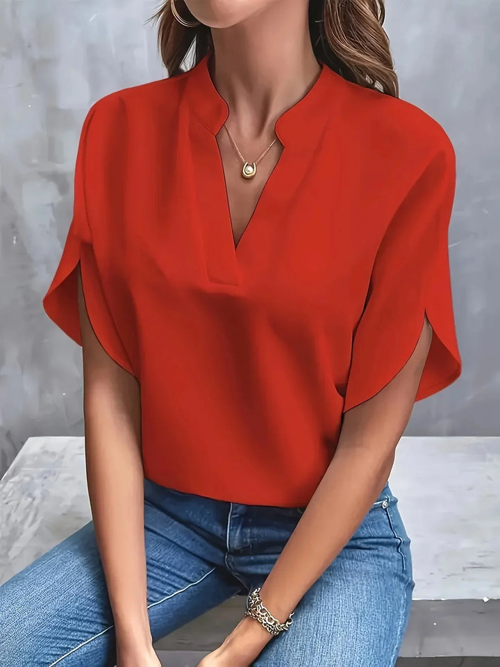 Thalia™ | Sophisticated Blouse with Tailored Design - Lisa New York