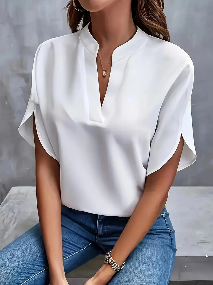 Thalia™ | Sophisticated Blouse with Tailored Design - Lisa New York