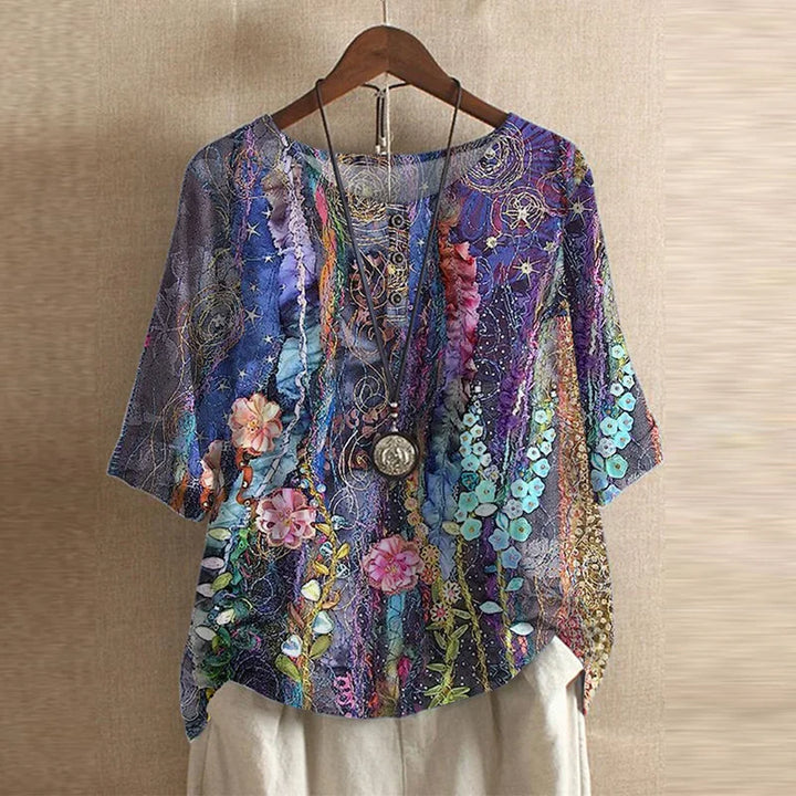 Anya™ | Retro-Inspired Blouse - Lisa New York