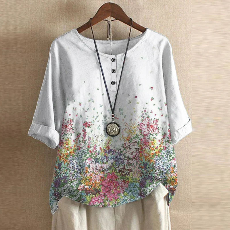 Anya™ | Retro-Inspired Blouse - Lisa New York