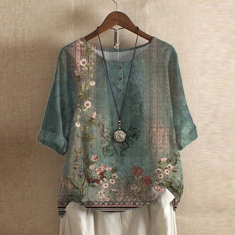 Anya™ | Retro-Inspired Blouse - Lisa New York