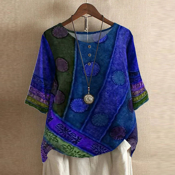 Anya™ | Retro-Inspired Blouse - Lisa New York