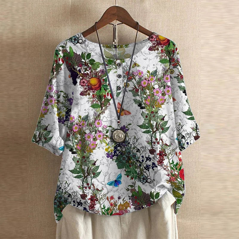Anya™ | Retro-Inspired Blouse - Lisa New York