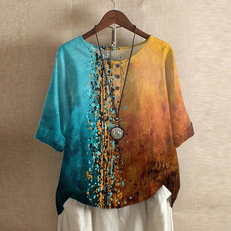 Anya™ | Retro-Inspired Blouse - Lisa New York