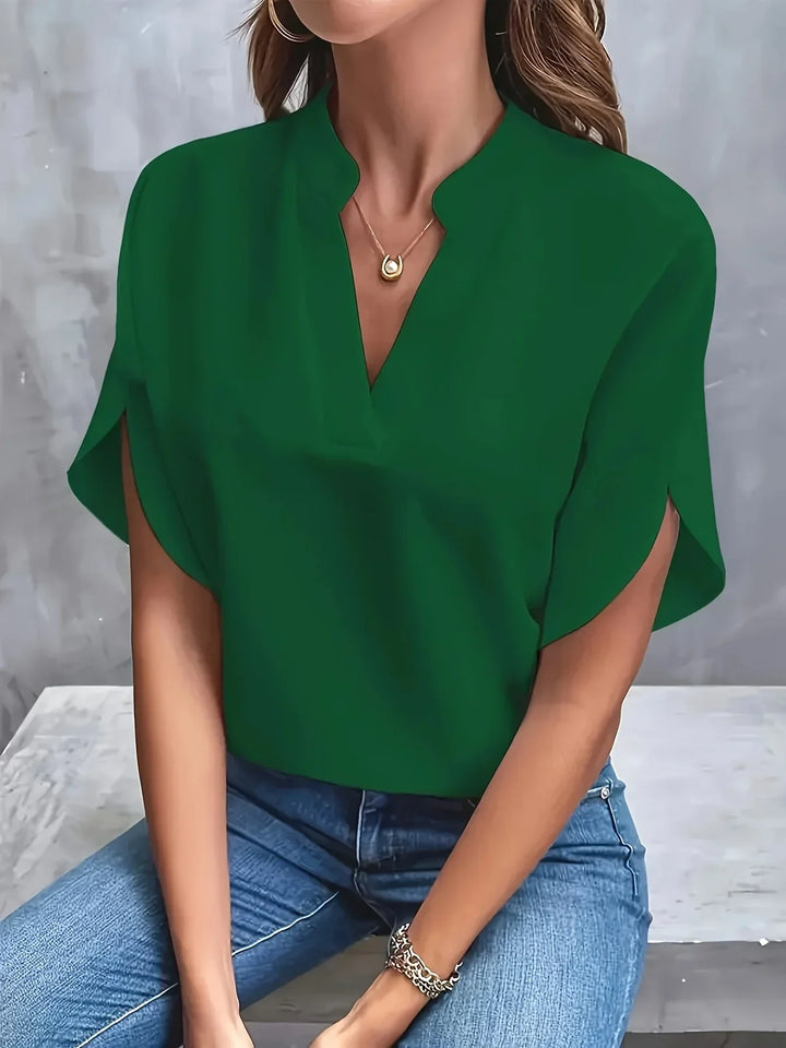 Thalia™ | Sophisticated Blouse with Tailored Design - Lisa New York