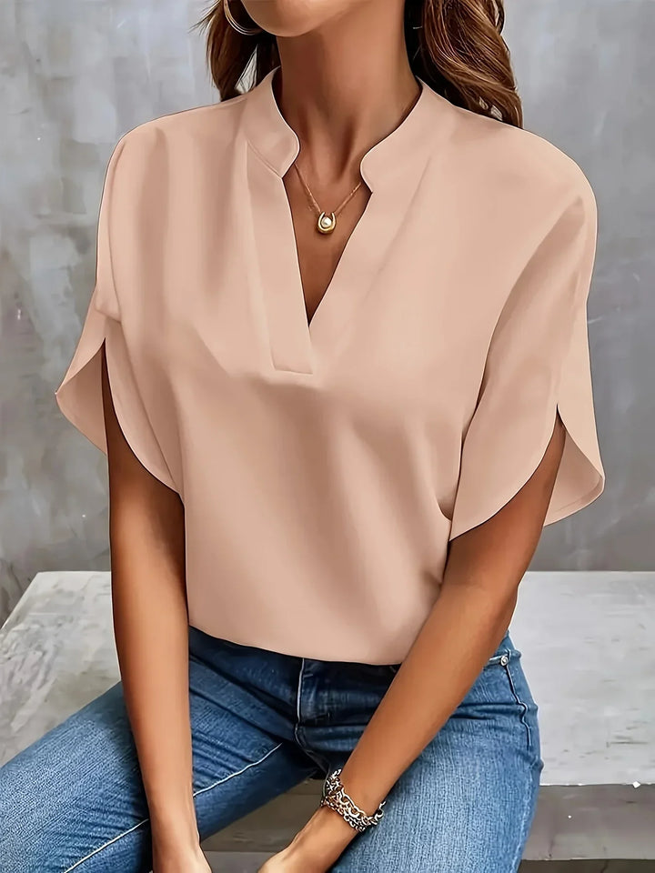 Thalia™ | Sophisticated Blouse with Tailored Design - Lisa New York