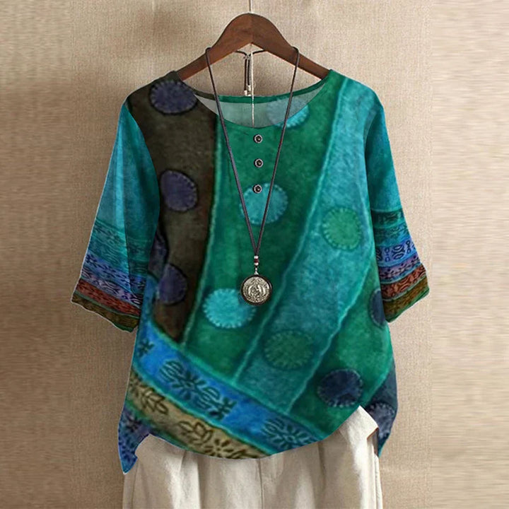 Anya™ | Retro-Inspired Blouse - Lisa New York